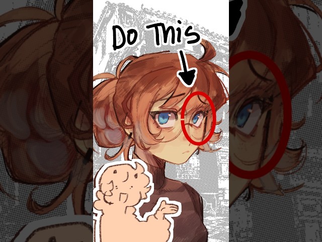A beginner mistake too facial anatomy #art #digitalart #tutorial #tips