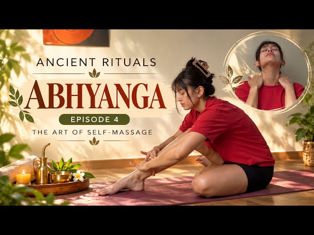     Ancient Abhyanga Ritual | The Ayurvedic Self-Massage for Relaxation | Ep. 4 #abhyanga#