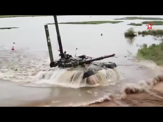 Russian T-72 Battle Tank Can Act Like a Submarine