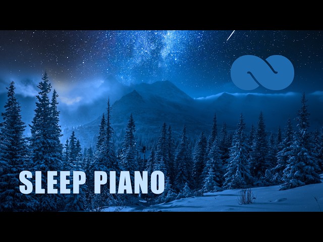12 Hours of Relaxing Piano Music for Sleeping - Sleep Music, Winter Photos, Stress Relief (Sara)