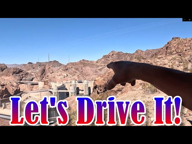 Insta 360 X3 VR Drive Across Hoover Dam