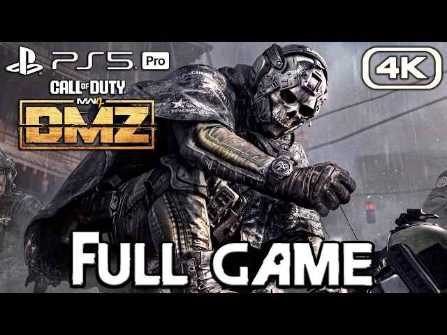 CALL OF DUTY MODERN WARFARE 4 DMZ Gameplay Walkthrough FULL GAME (4K 60FPS) No Commentary
