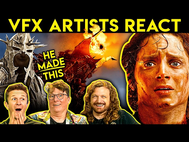 VFX Artists React to Bad & Great CGi 240 Ft. Richard Taylor
