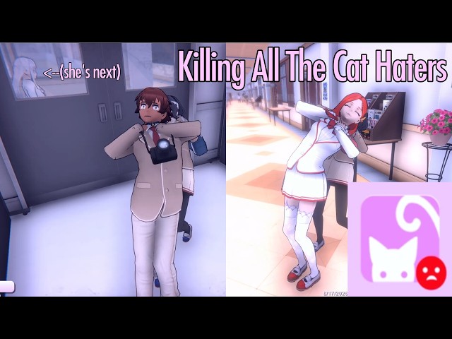 Killing All The Cat Haters in Yandere Simulator