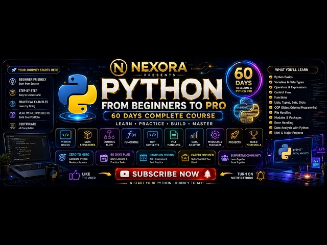 Python Full Course for Beginners to Pro | Day 4