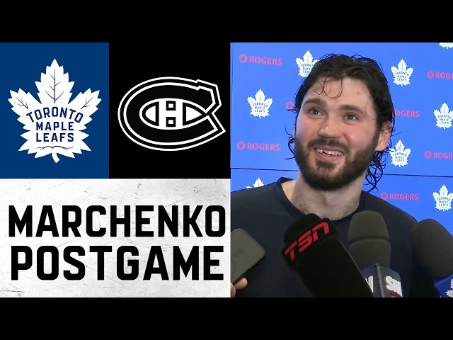 Kirill Marchenko | Post Game vs Montreal Canadiens | September 29, 2026