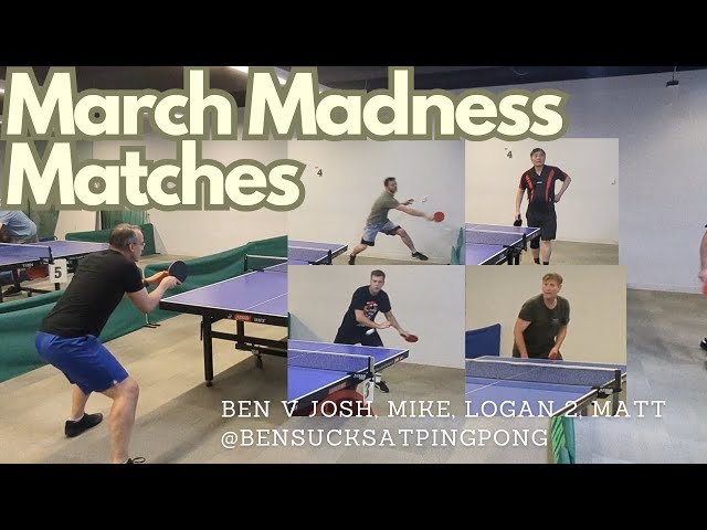 4 Unique Opponents, 4 Unique Challenges – A Night of Table Tennis Adaptation