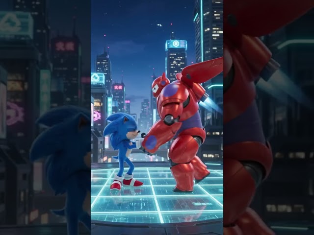Sonic & Baymax: High-Speed Velocity Crossover