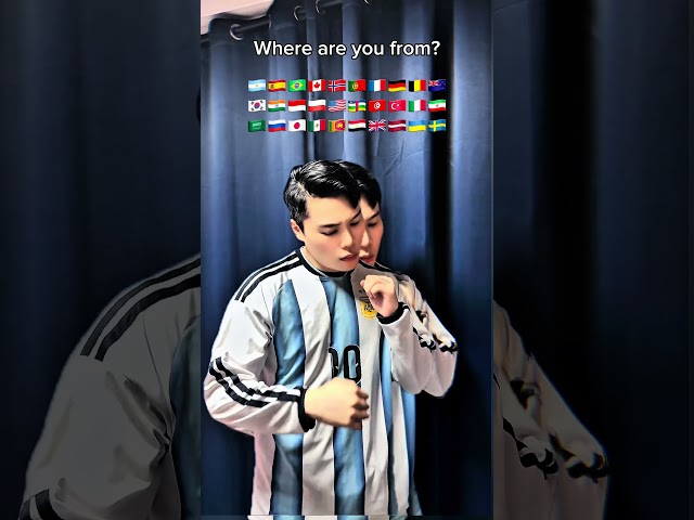 Where are you from?😍