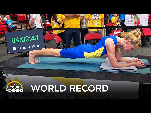 61-Year-Old Grandmother Breaks World Record with 5-Hour Plank | Your Morning