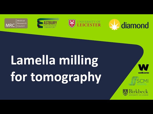 Lecture 4: Lamella milling for tomography - James Gilchrist (eBIC)