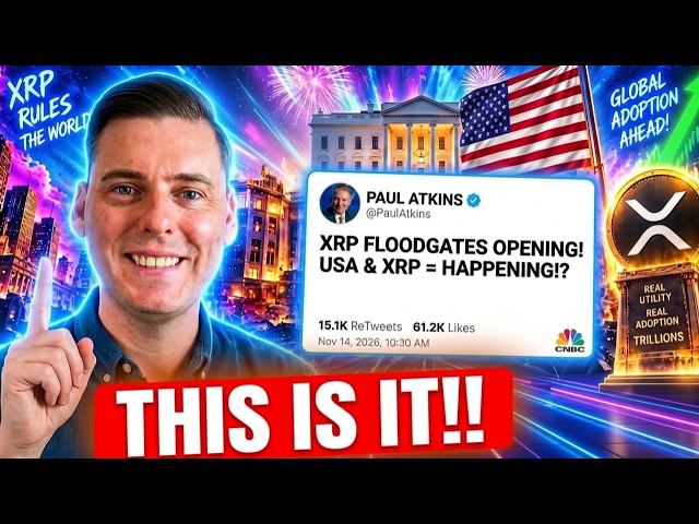PAUL ATKINS LIVE ON CNBC: XRP FLOODGATES ARE OPENING!!! (THIS IS MEGA)