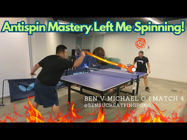 Why Michael O’s Antispin Attack Style Mastery Left Me Spinning! 😵‍💫🏓
