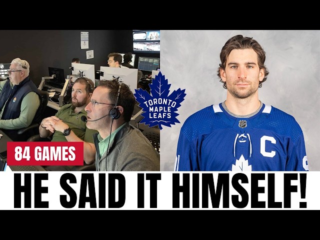 IS TAVARES WARNING TORONTO OR HIMSELF? 84 GAMES, ONE ROOKIE, THE SAME MISTAKE TWICE? LEAFS NEW