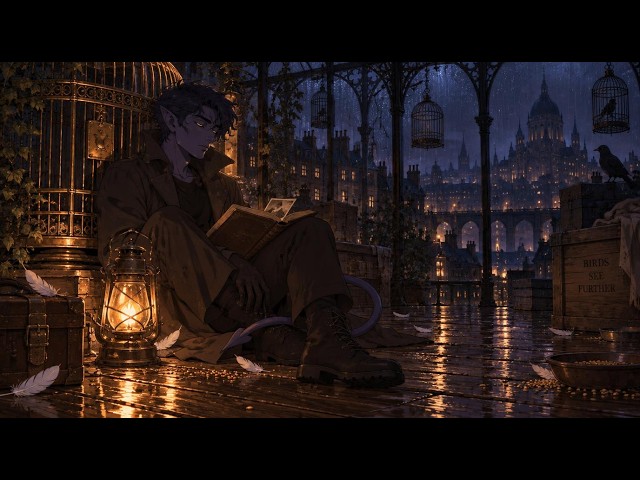 The Cages Are Open Now... | Rainy Night Lofi Jazz for Quiet Nights