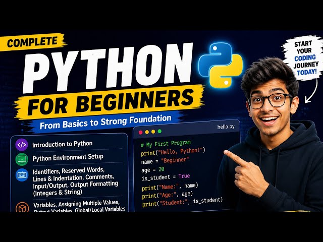 Python Tutorial #1: Introduction to Python 