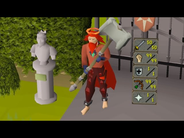 Maxed 50 Attack Gmaul Pure DESTROYS | 72 CBT | OSRS PURE PKING |