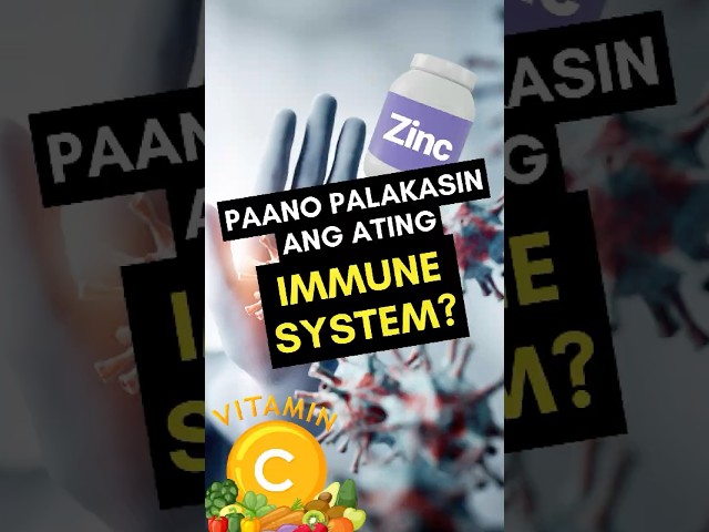 Paano palakasin ang immune system? #immunesystem #vitaminc