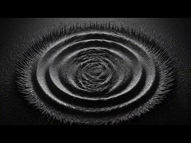 Magnetic Sand Waves | Mesmerizing Hypnotic Pattern Loop (2 Hours)