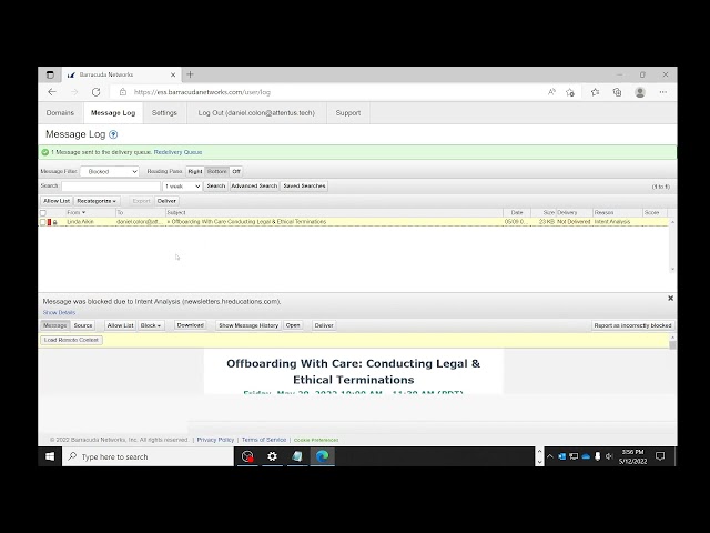 Barracuda Spam Filter Tutorial