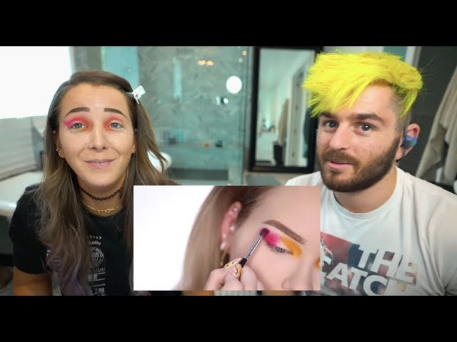 My Boyfriend Guides Me Through A Makeup Tutorial