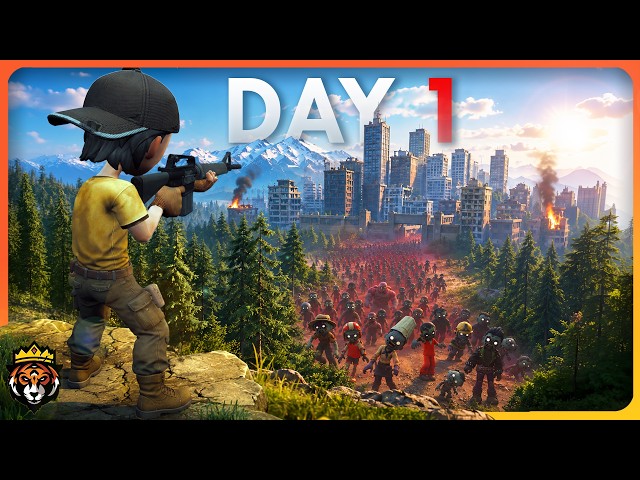 DAY 1 in the NEW Most Anticipated Zombie Survival Game...