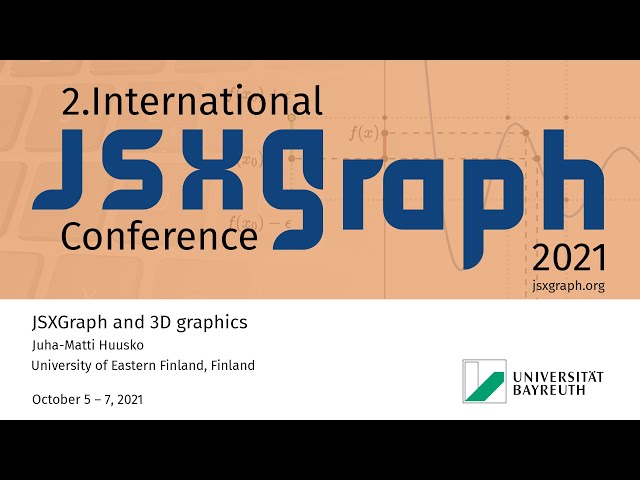 JSXGraph and 3D graphics