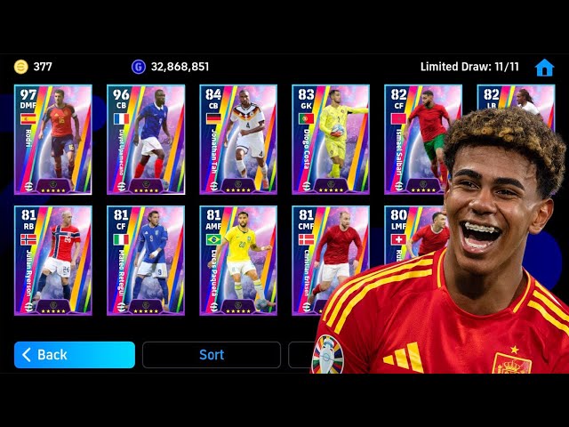 NATIONAL TEAM SELECTION! 😱😱 PACK OPENING!! EFOOTBALL 2027 MOBILE