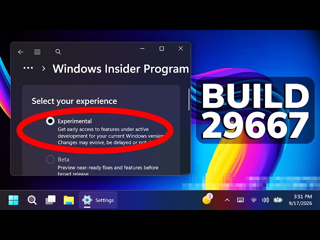 New Windows 11 vNext Build 29667 – Huge Features and Platform Changes for Next Windows 11 Version