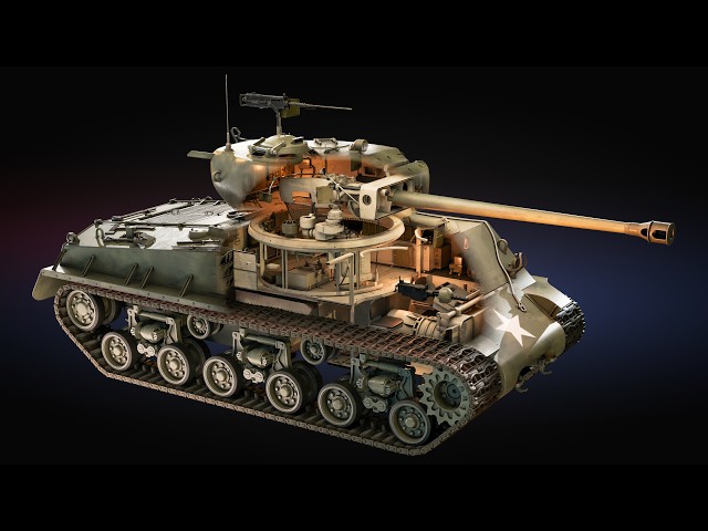 Inside the Easy Eight Sherman Tank