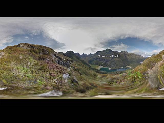 New Zealand's Great Walks in Virtual Reality (VR)