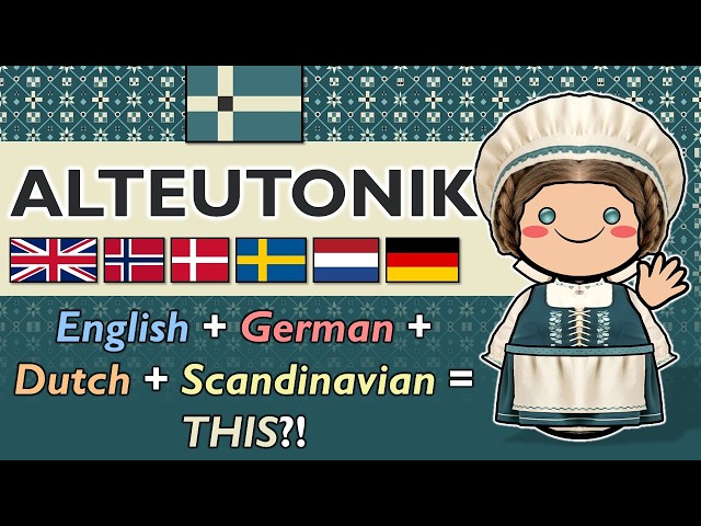What If English, German & Scandinavian Languages Became ONE?! 😱 | Alteutonik