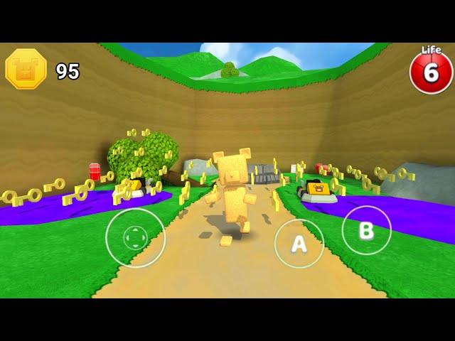 Sand Bear in Turtle Village - Super Bear Adventure Gameplay Walkthrough