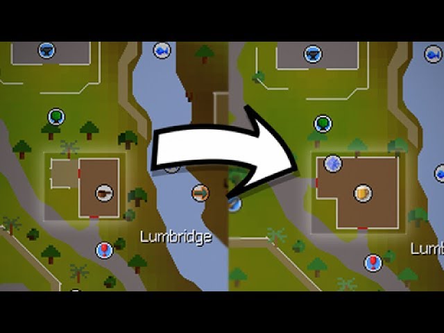Lumbridge and Draynor Village now look Different on OSRS