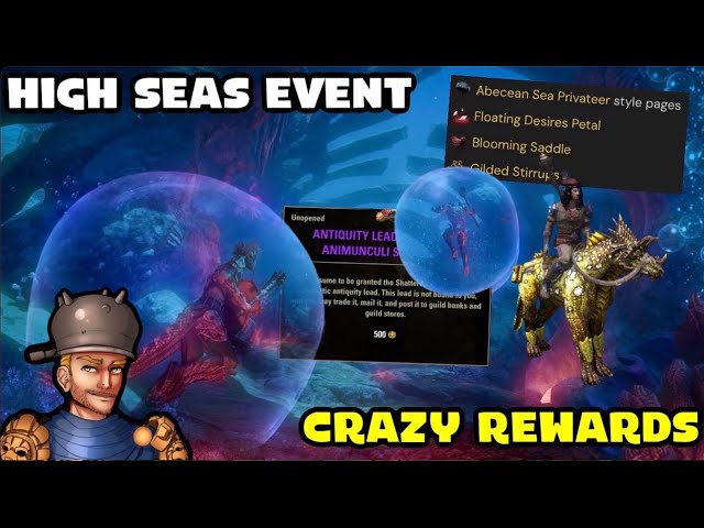 ESO High Seas of Tamriel Has Crazy Rewards 