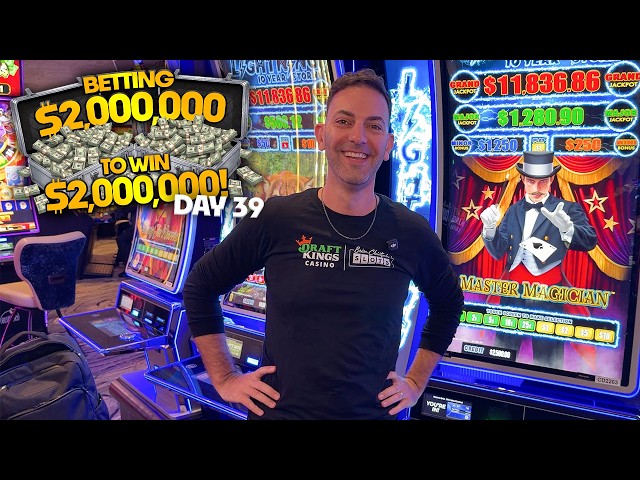 Risking it all on Lightning Link ⚡ Day 39: Betting $2M to WIN $2M