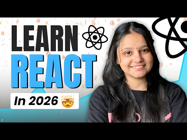 Stop Wasting Time ❌ Learn React the Right Way in 2026 (Job-Ready Roadmap)