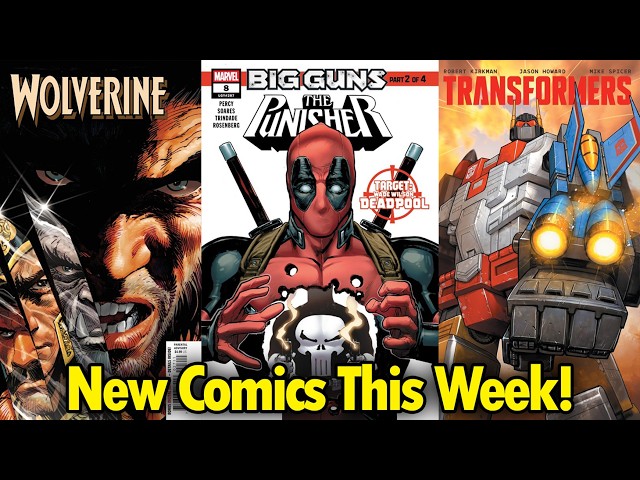 New Comic Books This Week!