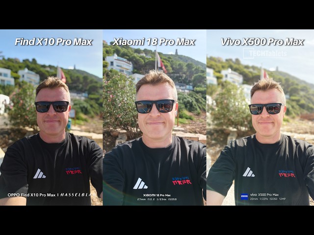 Oppo Find X10 Pro Max Vs Xiaomi 18 Pro Max Vs Vivo X500 Pro Max Camera Comparison