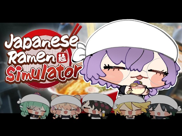 【JAPANESE RAMEN SIMULATOR】いらっしゃいませ！！🍜