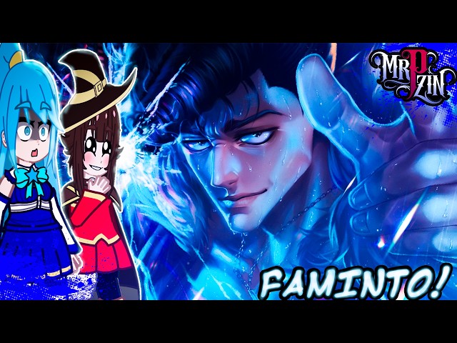 Konosuba React To ♪ Ryu Ishigori (Jujutsu Kaisen) | Hungry | AniRap | Gacha React | Kazuma As