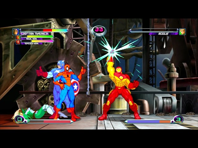 Classic PS2 Crossover Fighting Game: Marvel vs. Capcom 2 Gameplay (PS2 Classic)