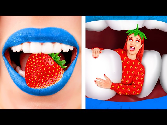 If Food were People | Funny Food Challenges by BooBoom