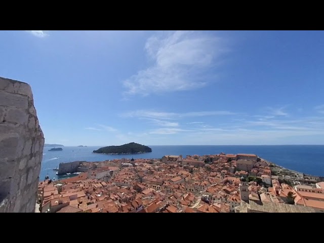 Dubrovnik.Insta360evo 180 3D.