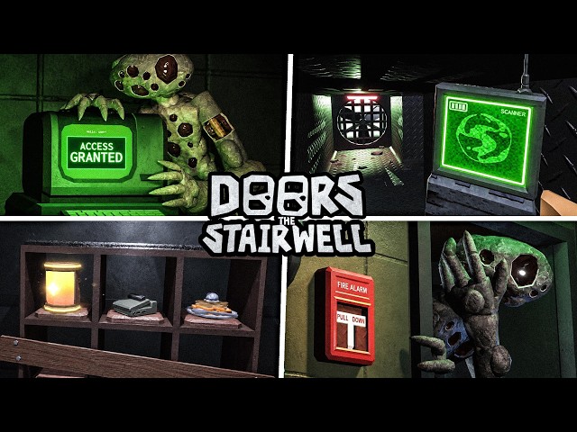 ACCESS GRANTED Update + ENDING | DOORS [The Stairwell & Archives] Showcase