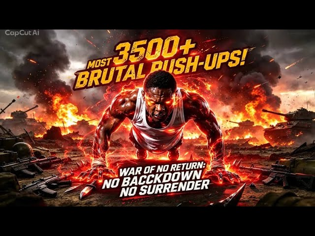 The War of no returns most brutalized 3500+ pushups No Back down No SURRENDER 🚫😡😡🚫🚫😡😡