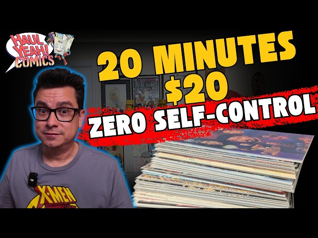 Challenge FAILED Successfully! Comic Book Haul and Digging Footage From Half Price Books!