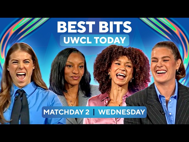UEFA Women's Champions League Today's FUNNIEST MOMENTS | Matchday 2 - Wednesday