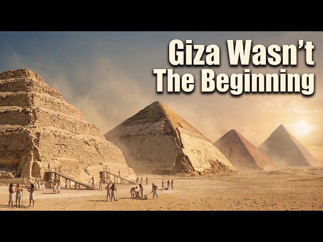 Before Giza: How Egypt Learned to Build the Great Pyramids