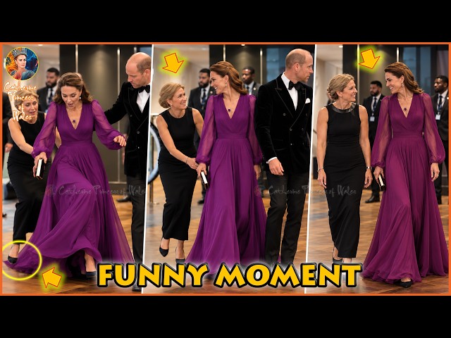 Moment Princess Catherine ADORABLE NEAR-FALL BUT What She Did Next Surprised Everyone
